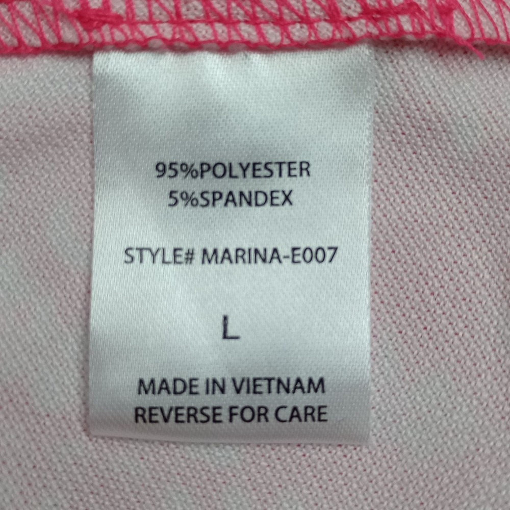Dear Scarlett Womens L Pink Paisley Quarter Zip Pullover Marina E007 Top - Picture 5 of 7